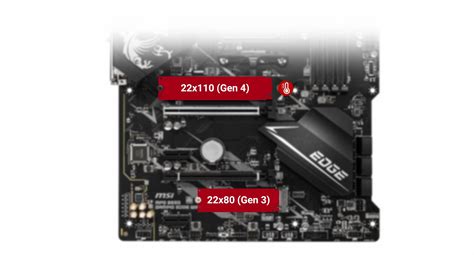 MSI MPG B550 GAMING EDGE WIFI Motherboard - MPG B550 GAMING EDGE WIFI ...