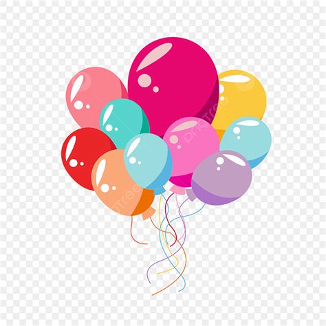 Dibujos Animados De Globos Fiesta Para Elementos Png Dibujos Clipart