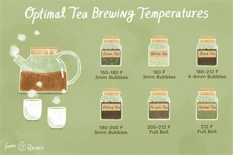 Tea Brewing Water Temperature Guide