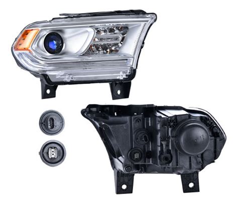 Faro Dodge Durango Fondo Cromado S Led C Foco Der Env O Gratis