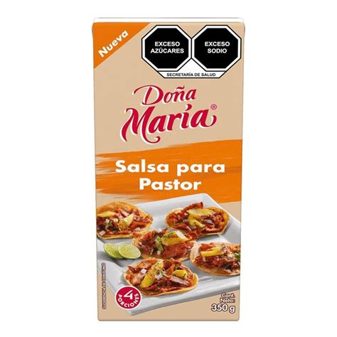 Salsa Doña María Para Pastor 350 G Walmart