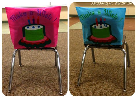 Happy Birthday Chair Cover Monday Made It With A {super} Freebie