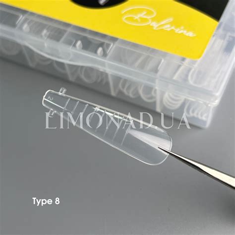 Верхние формы для наращивания ногтей балерина Nails of the Day Dual ...