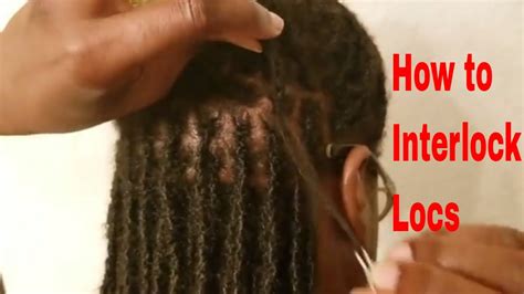 Starter Locs Interlocking Hair Alva Arndt