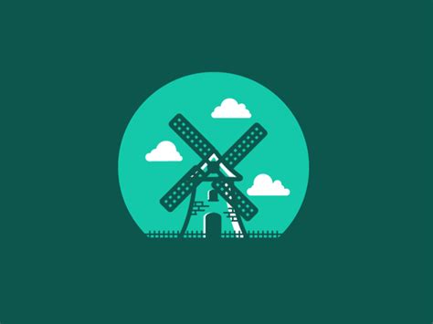 Windmill Drawing Animation Maker Japanese Logo Photography Logo