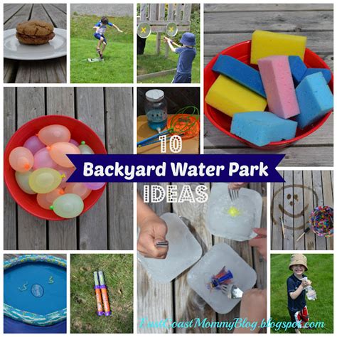 East Coast Mommy: 10 {Easy} DIY Backyard Water Park Ideas