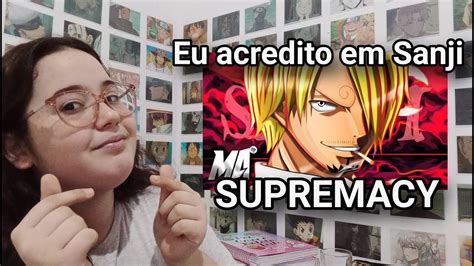 REACT Sanji One Piece All Blue M4rkim YouTube