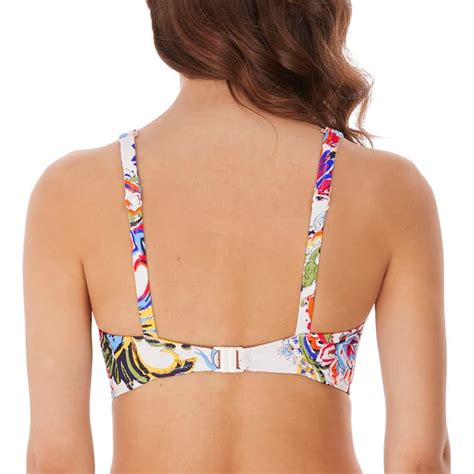 Paisley Rococo Uw High Apex Bikini Top With J Hook BrandAlley