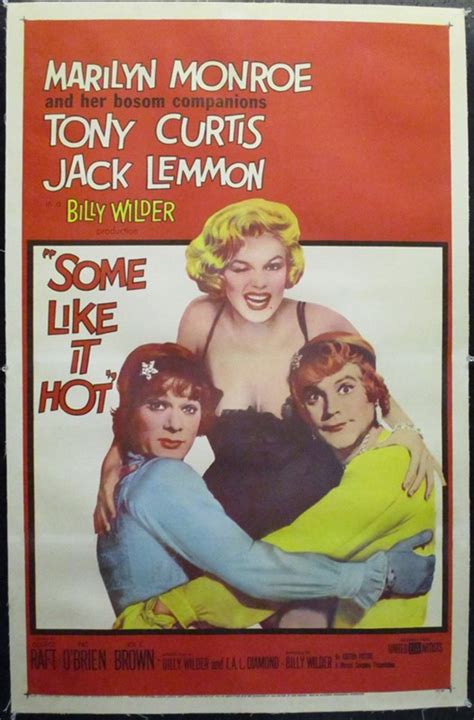 Some Like It Hot Poster US 1 Sheet 1959