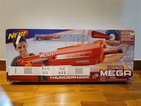 Bnib Nerf N Strike Accustrike Mega Thunderhawk Hobbies And Toys Toys