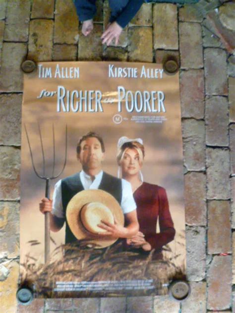 FOR RICHER OR Poorer Tim Allen Original1 Sheet Movie Poster £6.11 ...