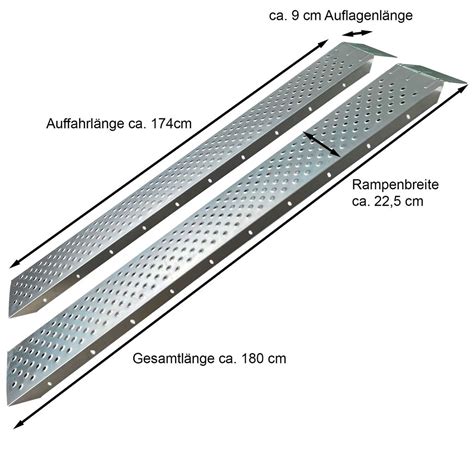 X Auffahrrampen Stahl Cm Kg Traglast Kaufland De