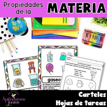 Propiedades De La Materia By Aprendamos Juntos Maestra Yesenia Tpt