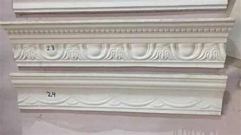 White Cornice Mouldings Type Of Cornices Rajwadu Size Inch At Rs