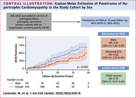 Penetrance Of Hypertrophic Cardiomyopathy In Sarcomere Protein Mutation