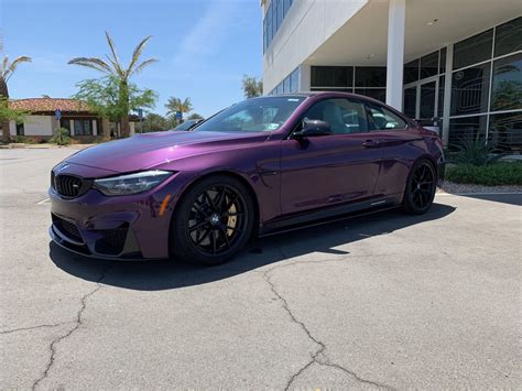 Twilight Purple Over Opal White M4 R BMW