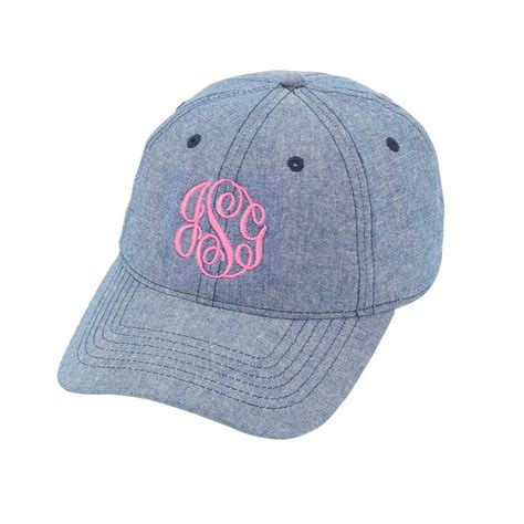 Personalized Monogram Girls Baseball Hat Cap Girls Baseball Hats