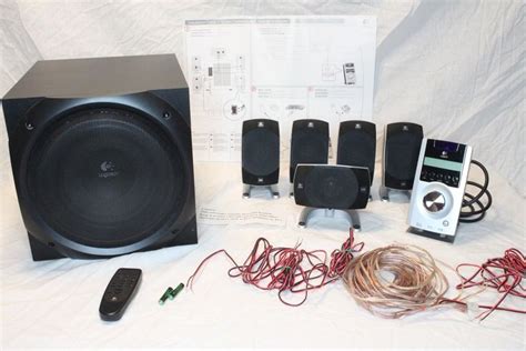 Logitech Z 5500 THX Certified 5 1 Digital Surround Sound Speaker System