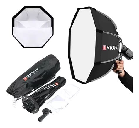 Softbox Triopo 90cm Octabox Nueva Versión Plegable Envío gratis