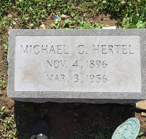 Michael Carl Hertel Homenaje De Find A Grave