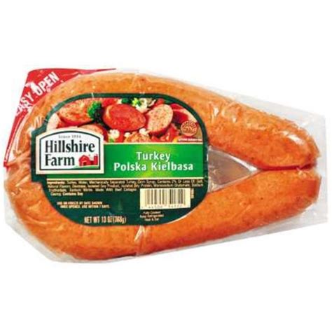 Hillshire Farm Turkey Polska Kielbasa Smoked Sausage Rope Oz