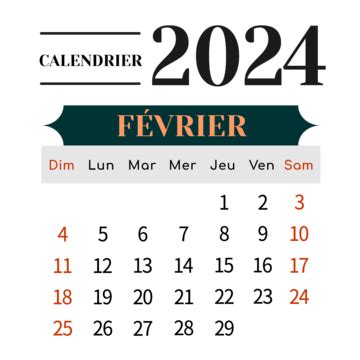 2024 French Calendar Numbers, Two Thousand And Twenty Four, Calendar ...