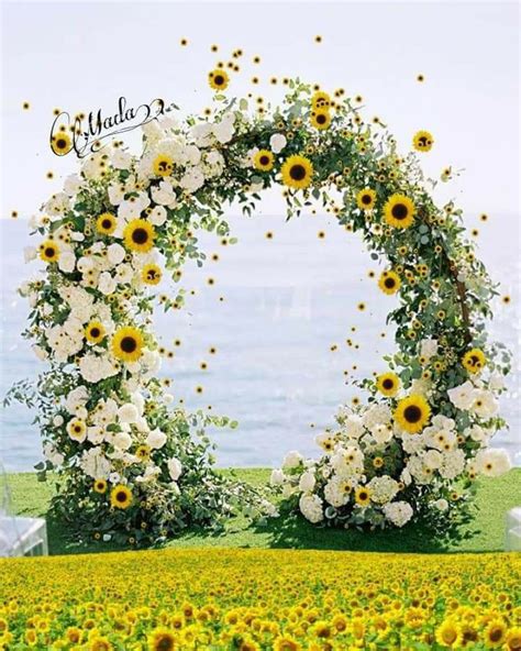 Pin by 𝑪𝒂𝒓𝒎𝒆𝒏 𝑽𝒂𝒏𝒆𝒈𝒂𝒔 on 𝑺𝒖𝒏𝒇𝒍𝒐𝒘𝒆𝒓 Outdoor wedding decorations