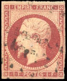 France Empire Imperforate Franc Carmine Catawiki