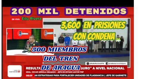 PNP en Perú publica cifras de venezolanos detenidos en operativo