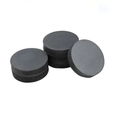 Black Hard Ferrite Magnets Ceramic Arc Magnet For Industrial Motors