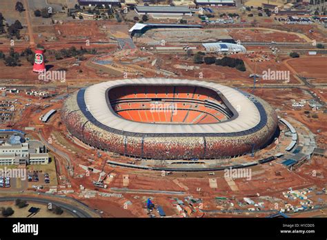 Soccer city johannesburg aerial hi-res stock photography and images - Alamy