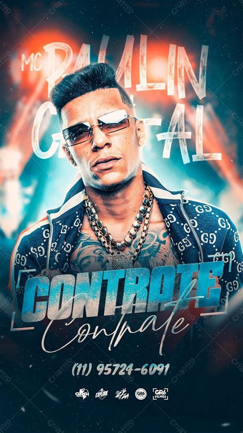 Flyer Story Funk Mc Paulin Contrate Download 34130 Criativo Dahora