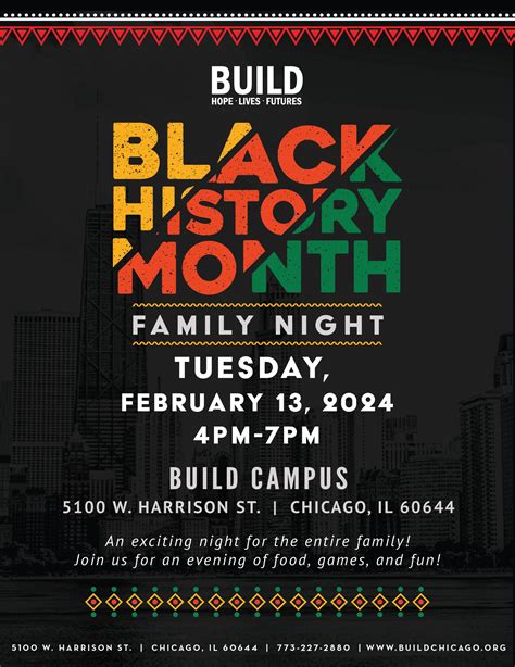 Black History Month Family Night - BUILD, Inc.