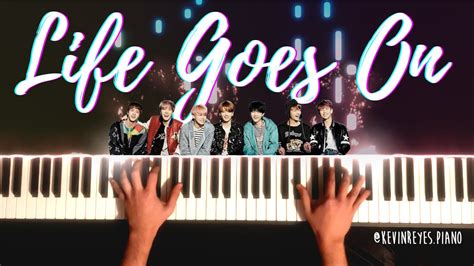 Bts 방탄소년단 Life Goes On Official Mv Piano Cover Tutorial Youtube