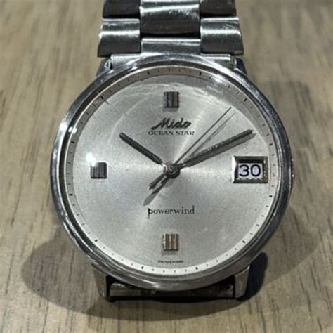 Relógio Mido Ocean Star Antigo - Mido Ocean Star Powerwind Automatic Watch - Vintage 1960s Men’s Watch ...