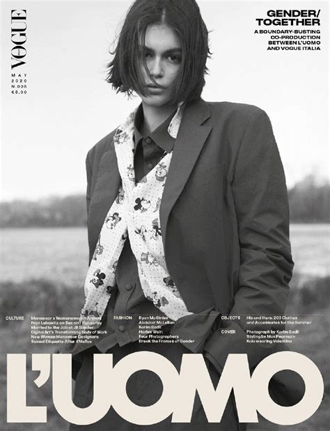 Kaia Gerber Wears The Pants By Karim Sadli For Vogue Italia May 2020