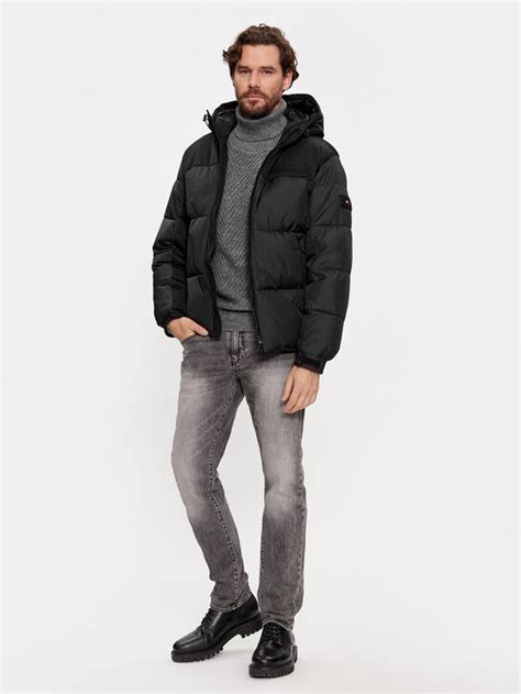 Tommy Hilfiger Vatovaná bunda New York MW0MW32771 Černá Regular Fit ...
