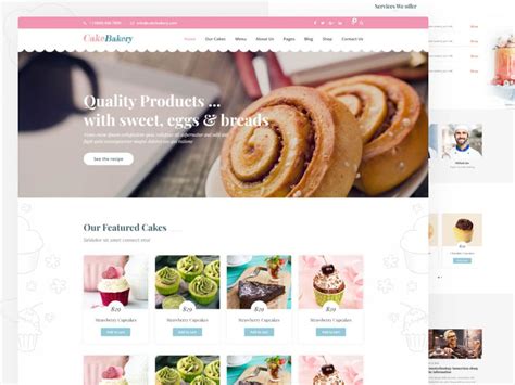 10 Free Bakery HTML CSS Website Templates TemplatesJungle