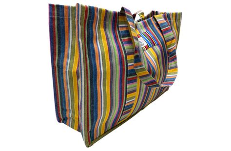 Multi Stripe Extra Large Beach Bags The Stripes Company Australia