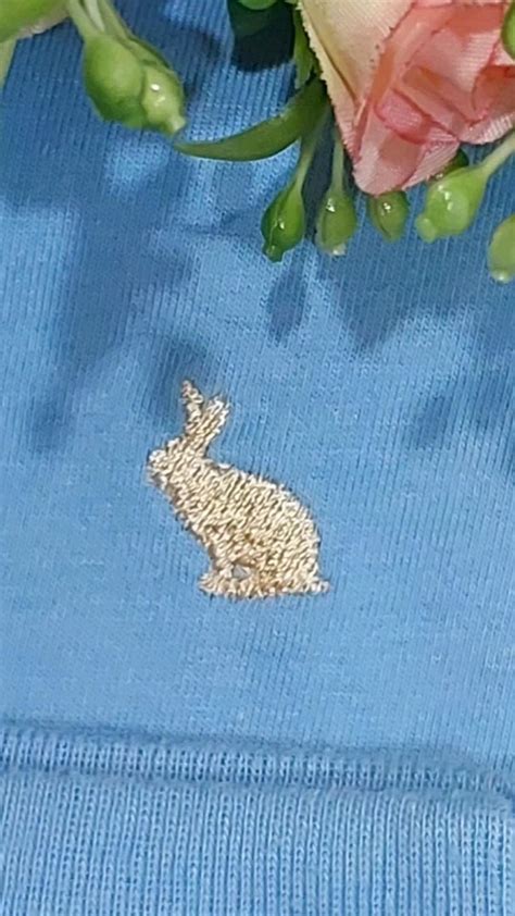 Mini Rabbit Embroidery Design Small Rabbit Machine Embroidery Etsy