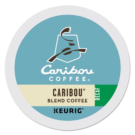 Gmt6995 Caribou Coffee® Caribou Blend Decaf Coffee K Cups Zuma