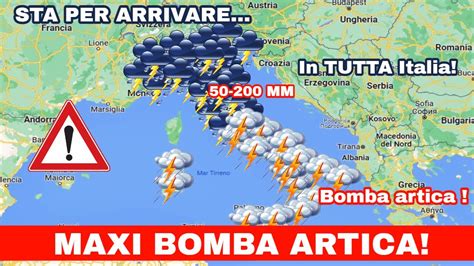 Meteo Attenzione Maxi Maltempo Si Abbatter Sul Nostro Paese Con