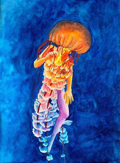 Jellyfish Woman By Johanna Schumacher