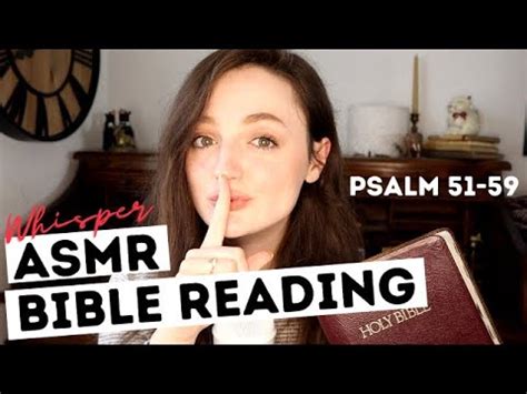 ASMR PSALM 51 59 WHISPER BIBLE READING FEMALE VOICE YouTube