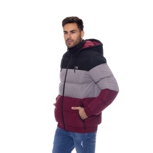 Jaqueta Masculina Puffer Capuz Crocker