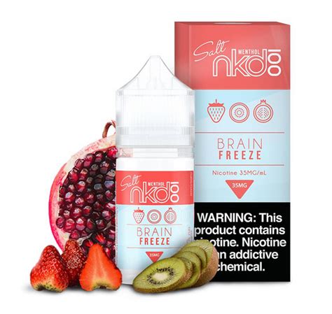 NicSalt Naked Brain Freeze Ml Reino Pod