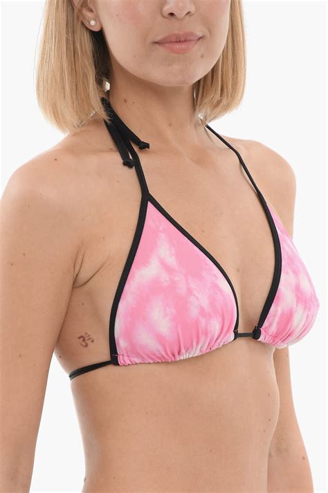 Zadig Voltaire Tie Dye Effect Triangle Bikini Women Glamood Outlet