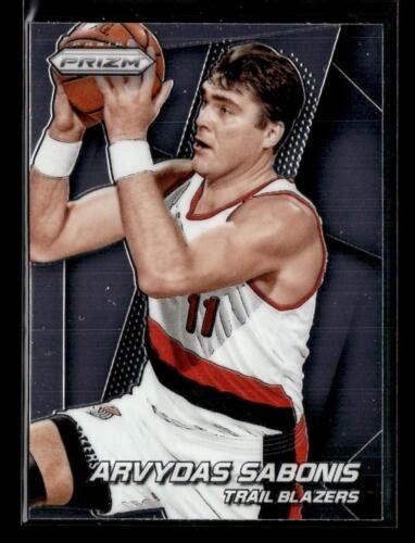 Panini Prizm Arvydas Sabonis Ebay