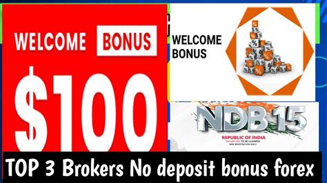 100 No Deposit Bonus Forex TOP 3 Brokers No Deposit Bonus Forex No