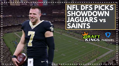 Nfl Dfs Picks For Thursday Night Showdown Jaguars Vs Saints Fanduel